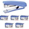 Ondesk Kangaro Graffettatrici Stapler HD-10 D (colore blu) con 5 perni di graffetta scatole