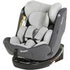 Giordani Titano Seggiolino Auto 40-150 cm i-Size, Base Girevole 360°, Isofix e Top Tether, 6 Posizioni dello schienale, Poggiatesta Regolabile e Riduttore Neonato,Evolutivo da 0 a 12 Anni