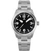Tactical Frog ML08 Orologio militare giapponese VH31 da 38 mm da uomo, orologio militare in cristallo zaffiro, resistente all'acqua, 10 ATM, orologio analogico per uomo e donna