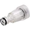 Generic Filtro di ingresso per tubo idropulitrice - Adattatore connettore purificatore d'acqua per lavatrice auto, interfaccia a 6 punti, parte filtro per tubo da giardino per strumenti di pulizia ad alta