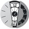 ARTI E MESTIERI orologio da parete METAMORPHOSI - 0OR3794C292