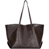 GAEKEAO Borsa a Mano Grande, Borsa Tracolla Tote Bag in Pelle Vegana | Borsa a Spalla con Cerniera e Tasca Interna, Borsa Shopper per Lavoro, Acquisti, Scuola, Viaggi, Regalo per Donne