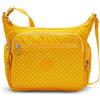 Kipling Gabbie, Borsa a tracolla Donna, Morbido Dot Giallo, Taglia unica