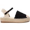 XTI - Espadrillas Donna - Calzature comode e Versatili - Moda Casual, Nero 10, 38 EU