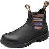 Blundstone Original 500 Series, Stivali Unisex - Adulto, Marrone scuro / Righe, 37 EU