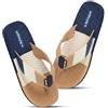 ORTHO JOY Pantofole ortopediche da medico da uomo con suola per agopressione | Extra Soft Ortho Chappal da uomo | Calzature quotidiane per la casa e casual | Pantofole in schiuma morbida per uomo - Gomma