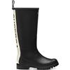 SUPERGA - Stivali, Uomo Donna, Nero, Gomma, Casual, 799 Rubber Boots Lettering, Taglia: 36