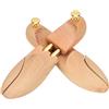 Adfaga Tendiscarpe in legno Supporto modellante Barella per scarpe regolabile per uomo Donna Cura delle scarpe unisex Protezione per la manutenzione Set di 2 pezzi 35 46 Opzioni di (41 42)