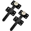 LIKERAINY Connettore componibile in plastica da 140 mm, con connettori a vite, clip per divani, pannelli di supporto modulari per divani componibili e set di mobili da giardino, confezione da 2 pezzi