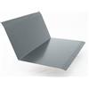 FT METALLI FTMETALLI - Scossalina Soprategola Per Tetti Per Esterno Per L'acqua Piovana - Scossalina SopraTegola - Colore ral 7016 Grigio Antracite - 2 Metri - Sv 33