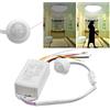 BliliDIY 220V 5-8M Ir Sensore Di Movimento Del Corpo A Infrarossi Interruttore Di Controllo Automatico Della Lampada A Luce Intelligente