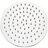 Krobec Soffione doccia grande da 10 pollici/25 cm, soffione doccia, soffione doccia quadrato, acciaio inossidabile 304, girevole a 360°, facile da installare e pulire.