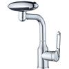 EFRJUWI Multi Functional Waterfall Basin Faucet 4 Water Outlet Mode Spray 360°Rotation,Hot Cold Sink Mixer Tap For Bathroom(A Silver)