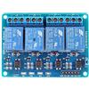 SainSmart - Relé a 4 canali, da 5V, per Arduino PIC AVR DSP ARM
