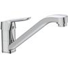 Ideal Standard Ceraflex Miscelatore cucina, altezza bocca 143 mm, installazione rapida, risparmio idrico 9 l/min (3 bar), rubinetto lavello cucina - Cromo (47 x 267 x 172 mm)