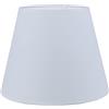 Sinta Paralume Tessuto Coolie Moderno Rilancio Lampada da tavolo E14/E27 Lampada da comodino Lampada da parete Paralume, Ø8.6/22cm,Bianco