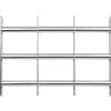 Abus Fgi5450 Inferriata per Finestre, Grata per Una Protezione Antieffrazione, per Finestre, Seminterrato e Piano Terra, 500-650 X 450 Mm, 73431