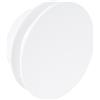 Vent Systems Diffusore d'aria circolare da 15,2 cm, coperchio di sfiato regolabile in plastica bianca con flangia a incasso, registro HVAC durevole e facile da installare per soffitto, parete