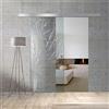 Aqua Roy The Shower BOSS Porta Scorrevole in vetro modello TREE 60x215 cm (60/85/95 cm) 8 mm, vetro Trasparente, Nano rivestito incolore, kit hardware complete (60x215 cm, SINISTRA)