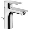 HANSA HANSABASIC XL Mitigeur de lavabo, saillie 112 mm, avec tirette, chromé, 55502203, 55502203