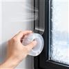 Zocipro Nastro Sigillante Impermeabile Isolante per Porte Finestre 5cm*10M, Trasparente Guarnizione Finestra Autoadesiva Striscia di Tenuta, per Porte e Finestre e Fughe in Vetro