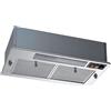 Generico Cappa Gruppo Incasso INOX da 50cm 1 motore ed 1 filtro cappa alluminio