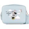 Disney Joumma - Disney di Minnie, carino e divertente, adattabile, blu chiaro, 29 x 21 x 15 cm, rigido ABS, 9,1 l, 0,8 kg