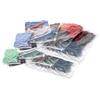 Samsonite Borse dell'imballaggio di compressione, borse dell'imballaggio di compressione, Trasparente, 12-Piece Kit (2-Pouch/4-Carry-On/4-Large/2-X-Large, Borse di imballaggio di compressione