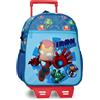 Marvel Joumma Marvel Iron Friends, zaino casual, blu, 27 x 33 x 11 cm, poliestere, 9,8 l