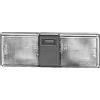 HELLA 2JA 006 447-251 Luce abitacolo, Alogeno, 24V, 10W, R10W/P21W, Montaggio, interno, colore diffusore luce cristallino, Abitacolo, Quantità 1