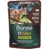 Monge Bwild Large Breeds Cat Bufalo e Ortaggi 7x85 g