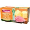 Plasmon® Omogeneizzato Formaggino Fuso e Prosciutto 4x2x80 g Pappa