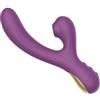 Future of your pleasure Sensual Vibratore per punto G per donne Stimolatore per clitoride a onde di pressione con funzione di suzione 7 modalità di vibrazione e suzione giocattolo sessuale impermeabile per coppia e uso M137