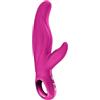 Fun Factory Lady Bi | vibratore rabbit per donne | USB | Stimolazione del punto A e del clitoride | 2 motori controllabili separatamente | 12 programmi | IPX7