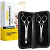 SCHMIEDWERK Set di forbici per capelli SCHMIEDWERK | Forbici da parrucchiere taglio affilato e preciso | Taglio di capelli perfetto per uomini e donne | Forbici professionali per tagliare i capelli con custodia
