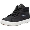 KangaROOS KAVU I, Scarpe da Ginnastica Uomo, Jet Black/White, 35 EU