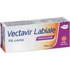 Vectavir Labiale 1% Crema Antivirale Penciclovir 2 g