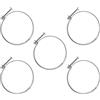 POWERTEC 70218 Fascetta stringitubo a doppio filo da 15,2 cm con bullone, fascette regolabili per tubo di raccolta della polvere, accessori per sistemi di raccolta della polvere, tubo di sfiato