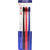 Swissdent Profi Colours Trio Soft-Medium Spazzolino da denti 3 pz colore nero, rosso, blu