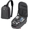 STARTRC Zaino Porta Drone per DJI Mini 5 Pro/LITO X1, Custodia Rigida Impermeabile con Scomparto Tablet 11 Pollici, per Mini 5/4/3 Pro, Telecomando RC 2/RC/RC-N1, Ideale per Escursioni, Trekking