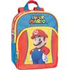 Franco Cosimo Panini SUPER MARIO - Zainetto Bambino e Bambina Ufficiale Super Mario, Ideale per Asilo e Tempo Libero, con Spallacci Imbottiti, Retro e Fondo Termoformati, con Pratiche Chiusure a Zip, 23 x 30H x 10 cm