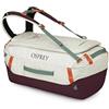 Osprey Transporter - Borsone da viaggio leggero da 40 l, impermeabile, per uomini e donne, Mistero Bianco-moody Borgogna, Taglia unica, 40 litri