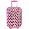 NoBoringSuitcases.com® x Henry Valigia Rosa Per Bambini Compatto 48x31x19 cm Bagaglio Ultraleggero Bagagli Rigidi LED Ruote Valigie Neonato Bimbi - Ragazze - Hetty - Rosa - Aspirapolvere