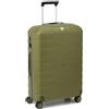 Roncato BOX SPORT Trolley medio 69 cm - Grigio/Verde Oliva