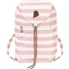 Invicta Zaino, MINISAC, Rosa, Richiudibile e Tascabile, Viaggio & Tempo Libero, Zainetto Uomo Donna a Righe, ICONA, PACKABLE