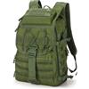 SHANNA Zaino Tattico Militare 50L, Impermeabile Grande Zaini da Hiking, Zaino Assault 3 Giorni da Combattimento Molle per Escursionismo All'aperto Viaggio Campeggio Caccia alla Pesca Trekking, Verde