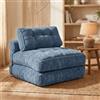 Fabulcozy Divano Letto Pieghevole 4 in 1 - Poltrona, Poltrona Convertibile, Divano Letto 1 Posto, Ideale per Piccolo Spazio, Soggiorno o Camera da Letto