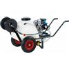 AgriEuro TOP-LINE Kit motopompa irrorazione Comet APS41/Loncin G160F con carrello e serbatoio 120L