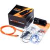 MINIWARE TS1M - Mini stazione di saldatura multifunzione, massimo 200 W, temperatura 100-450°C, doppio ingresso di potenza (PD3.1 140W/DC 200W), display TFT da 1,47, per manici serie 210/245/H100