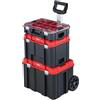 CRAFTSMAN VERSASTACK - Cassetta degli attrezzi con ruote in metallo, 43,5 cm